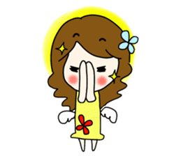 Lovely Angel of Monkeykung sticker #2822746