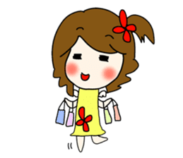 Lovely Angel of Monkeykung sticker #2822748