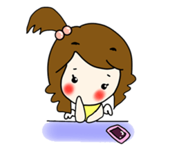 Lovely Angel of Monkeykung sticker #2822750