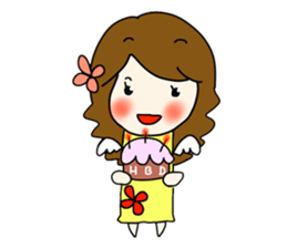 Lovely Angel of Monkeykung sticker #2822752