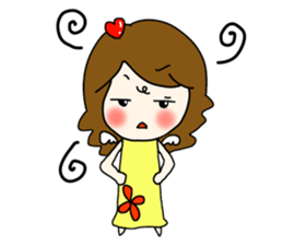 Lovely Angel of Monkeykung sticker #2822754