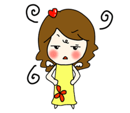 Lovely Angel of Monkeykung sticker #2822754