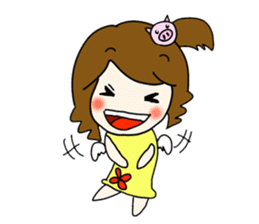 Lovely Angel of Monkeykung sticker #2822755