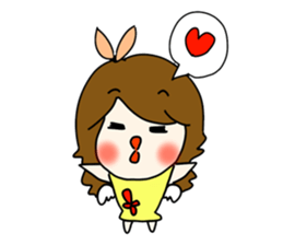 Lovely Angel of Monkeykung sticker #2822757