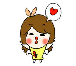 Lovely Angel of Monkeykung sticker #2822757