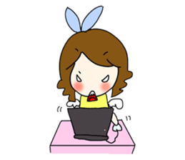 Lovely Angel of Monkeykung sticker #2822758