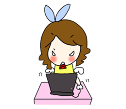 Lovely Angel of Monkeykung sticker #2822758