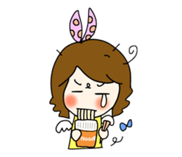 Lovely Angel of Monkeykung sticker #2822760