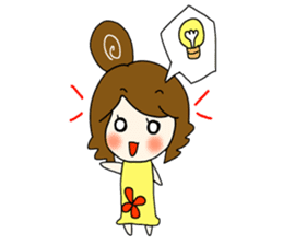 Lovely Angel of Monkeykung sticker #2822761