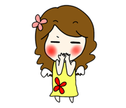 Lovely Angel of Monkeykung sticker #2822763