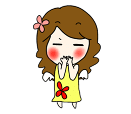 Lovely Angel of Monkeykung sticker #2822763