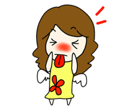 Lovely Angel of Monkeykung sticker #2822764