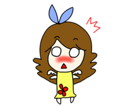 Lovely Angel of Monkeykung sticker #2822769