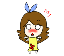 Lovely Angel of Monkeykung sticker #2822769