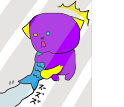 Animals and colorful funny sticker #2823585