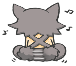 Pretty kariage dog. sticker #2823973