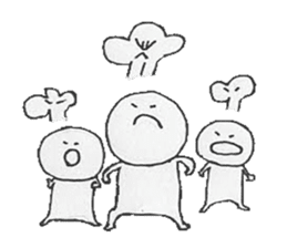 Three children sticker #2824332