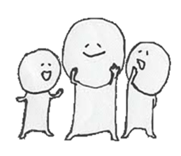 Three children sticker #2824334