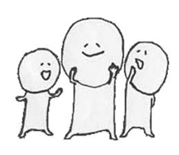 Three children sticker #2824334