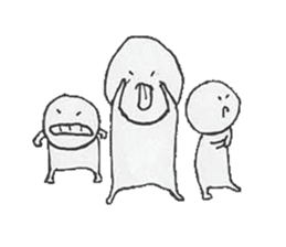 Three children sticker #2824337