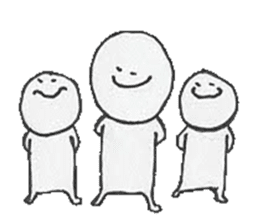 Three children sticker #2824342