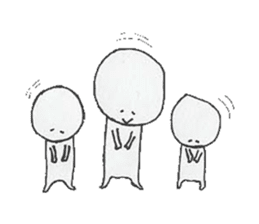 Three children sticker #2824346