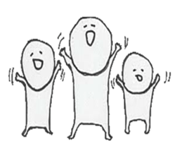 Three children sticker #2824347