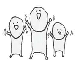 Three children sticker #2824347