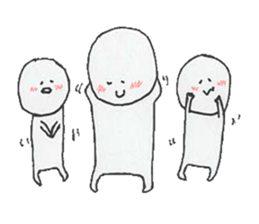 Three children sticker #2824348