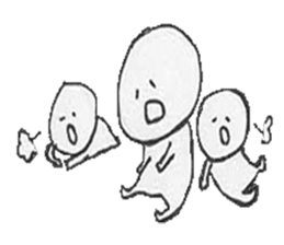 Three children sticker #2824351