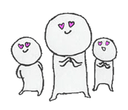 Three children sticker #2824356