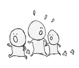 Three children sticker #2824358