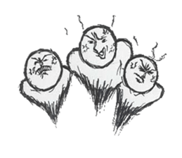 Three children sticker #2824364