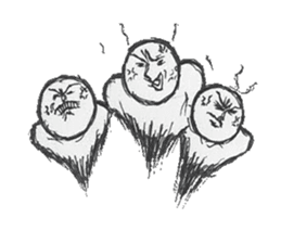 Three children sticker #2824364