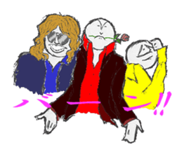 Three children sticker #2824368