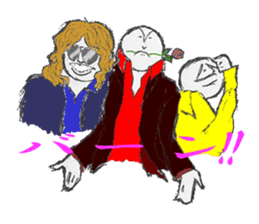 Three children sticker #2824368