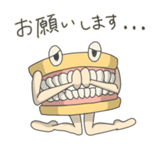 Gakumokkun of dental cast sticker #2824416