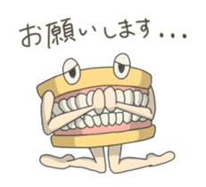 Gakumokkun of dental cast sticker #2824416