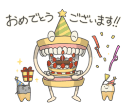 Gakumokkun of dental cast sticker #2824417