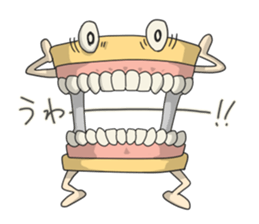 Gakumokkun of dental cast sticker #2824421