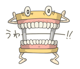Gakumokkun of dental cast sticker #2824421