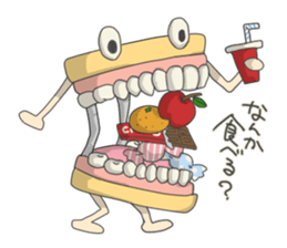 Gakumokkun of dental cast sticker #2824422