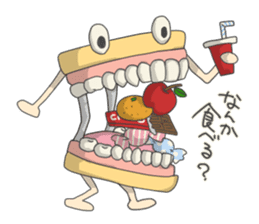 Gakumokkun of dental cast sticker #2824422