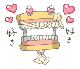 Gakumokkun of dental cast sticker #2824425