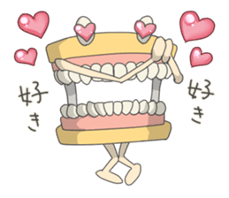 Gakumokkun of dental cast sticker #2824425