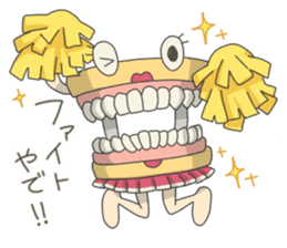 Gakumokkun of dental cast sticker #2824433