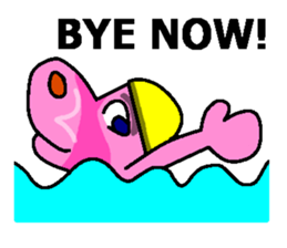 Jimmie the pink hippo sticker #2824492