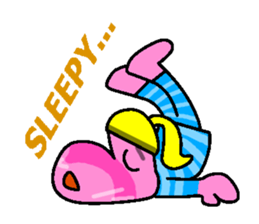 Jimmie the pink hippo sticker #2824520