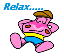 Jimmie the pink hippo sticker #2824528