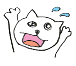 Shironeko chan sticker sticker #2824846